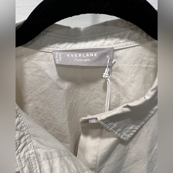 EVERLANE THE ORGANIC COTTON PREP SHIRT, SIZE 6, NWT. - Picture 7 of 13